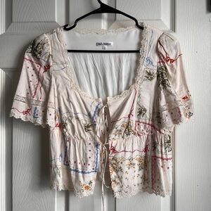 Reformation Margot Top Nonna - Size S